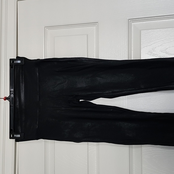 SPANX Pants - Spanx Faux Leather Look Leggings